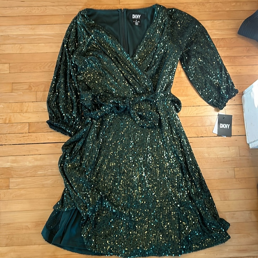 DKNY sequin dress NWT size 6